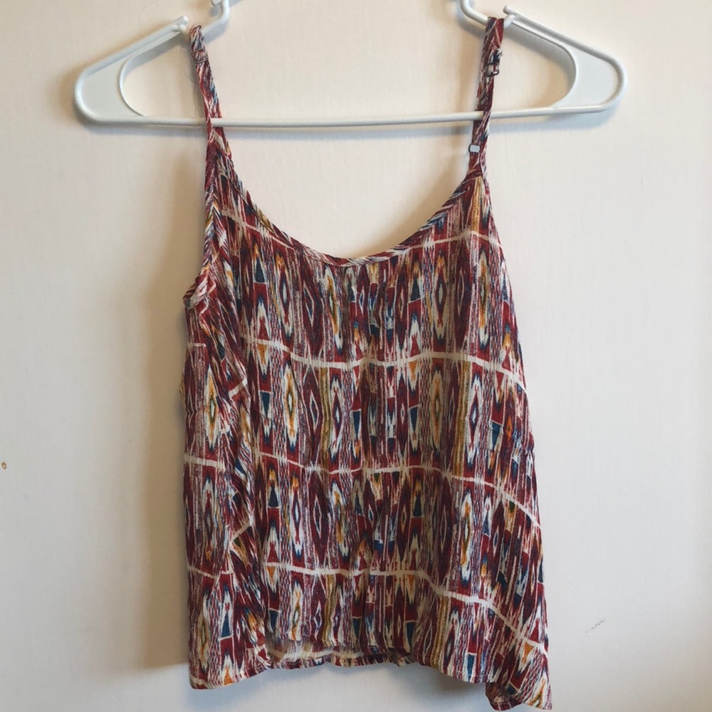 Colorful tank top. Tribal printed